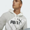 PUMA Світло-сіра чоловіча кофта  POWER Graphic Hoodie TR 678963/04 - зображення 4