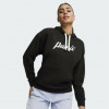 PUMA Чорна жіноча кофта  ESS+ BLOSSOM Script Hoodie TR 679348/01 - зображення 1