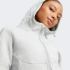 PUMA Сіра жіноча кофта  EVOSTRIPE FZ Hoodie 677878/04 - зображення 4