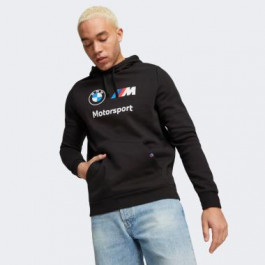 PUMA Чорна чоловіча кофта  BMW MMS ESS Hoodie Fleece 621301/01