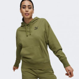   PUMA Оливкова жіноча кофта  BETTER CLASSICS Relaxed Hoodie TR 624227/33