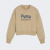 PUMA Бежева жіноча кофта  TEAM Oversized Crew TR 624318/83 - зображення 6