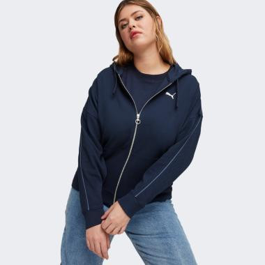 PUMA Темно-синя жіноча кофта  HER Full-Zip Hoodie 677882/14 - зображення 1