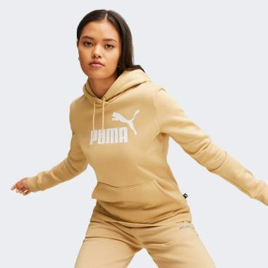 PUMA Бежева жіноча кофта  ESS Logo Hoodie FL (s) 586789/84 - зображення 1