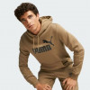 PUMA Коричнева чоловіча кофта  ESS Big Logo Hoodie FL (s) 586687/93 - зображення 1