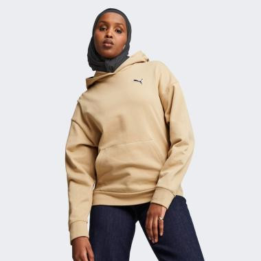 PUMA Бежева жіноча кофта  BETTER ESSENTIALS Hoodie FL 676804/84 - зображення 1