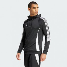 Adidas Чорна чоловіча кофта  TIRO24 TRHOOD IJ9957