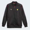 PUMA Чорна чоловіча кофта  Ferrari Race MT7 Track Jacket 620936/01 - зображення 6