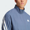 Adidas Синя чоловіча кофта  M FI WV TT IR9237 - зображення 4