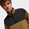 PUMA Коричнева чоловіча кофта  CLASSICS UTILITY Polar Fleece Half-Zip 621349/93 - зображення 4