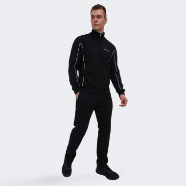 Champion Чорний чоловічий спортивний костюм  full zip suit cha219393-NBK/NBK - зображення 1