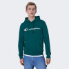 Champion Зелена чоловіча кофта  hooded sweatshirt cha219827-AVT - зображення 1