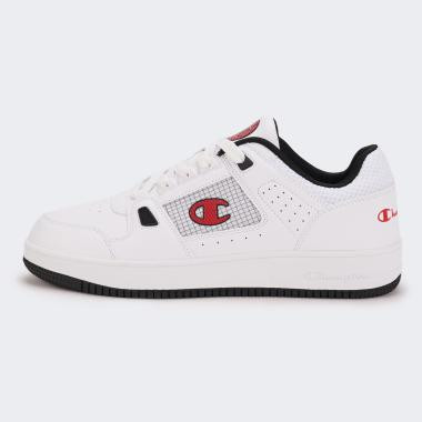 Champion Білі чоловічі кеди  rebound summerized low low cut shoe chaS22186-WHT/NBK - зображення 1