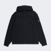 Champion Чорна чоловіча кофта  hooded full zip sweatshirt cha219762-NBK/NBK - зображення 4