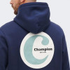 Champion Темно-синя чоловіча кофта  hooded sweatshirt cha219297-NAVA - зображення 5