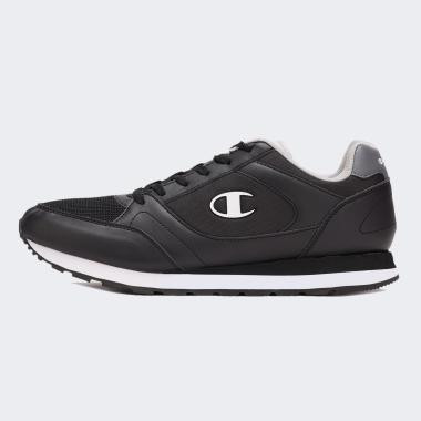 Champion Чорні чоловічі кросівки  low cut shoe rr champ ii mix material chaS22168-NBK/GREY - зображення 1