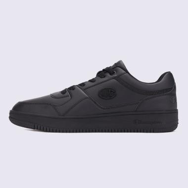 Champion Чорні чоловічі кеди  low cut shoe rebound low chaS21905-TRIPLE/NBK - зображення 1