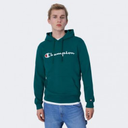 Champion Зелена чоловіча кофта  hooded sweatshirt cha219827-AVT