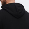 Champion Чорна чоловіча кофта  hooded sweatshirt cha219729-NBK - зображення 5