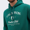 Champion Зелена чоловіча кофта  hooded sweatshirt cha219297-AVT - зображення 4