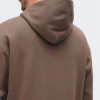 Champion Коричнева чоловіча кофта  hooded full zip sweatshirt cha219171-LHB - зображення 5