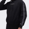 Champion Чорна чоловіча кофта  hooded sweatshirt cha219104-NBK - зображення 4