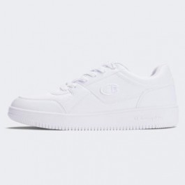 Champion Білі чоловічі кеди  low cut shoe rebound low chaS21905-TRIPLE/WHT