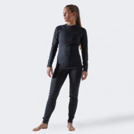   Craft Чорна жіноча термобілизна  (комплект) CORE DRY BASELAYER SET W BLACK cra1909706-999000