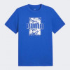 PUMA Синя чоловіча футболка  ESS+ PALM RESORT Graphic Tee 683000/17 - зображення 4