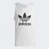 Adidas Біла чоловіча майка  TREFOIL TANK IA4808 - зображення 6