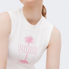 PUMA Біла жіноча майка  ESS+ PALM RESORT Tank 683006/02 - зображення 4