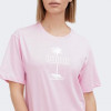 PUMA Рожева жіноча футболка  ESS+ PALM RESORT Graphic Tee 683005/30 - зображення 4