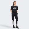 Nike Чорна жіноча футболка  W Nsw Tee Essntl Crp Icn Ftra BV6175-010 - зображення 3
