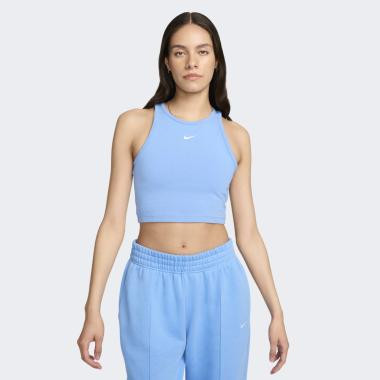 Nike Блакитна жіноча майка  W NSW TANK TOP GLS HF5530-412 - зображення 1