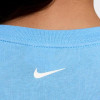 Nike Блакитна жіноча футболка  W NSW CROP TEE GLS FZ4635-412 - зображення 5
