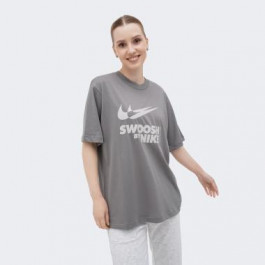 Nike Сіра жіноча футболка  W NSW TEE BF GLS FZ4634-029