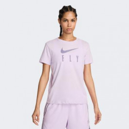 Nike Бузкова жіноча футболка  W NK DF SWOOSH FLY GRX TEE FQ6606-511