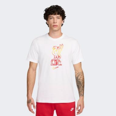 Nike Біла чоловіча футболка  LFC M NK CREST TEE FV8560-100 - зображення 1
