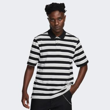 Nike Чорне чоловіче поло  M NK CLUB STRIPE POLO FN3896-010 - зображення 1