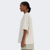 New Balance Молочна жіноча футболка  Tee Hyper Density OS nblWT41555LIN - зображення 3