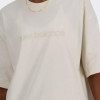 New Balance Молочна жіноча футболка  Tee Hyper Density OS nblWT41555LIN - зображення 4