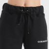Converse Чорні жіночі спортивнi штани  Strip Wordmark Fleece Bottom con10023718-001 - зображення 4