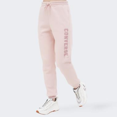 Converse Рожеві жіночі спортивнi штани  CLASSIC FIT ALL STAR WEARERS LEFT PANT BB con10025410-659 - зображення 1
