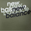 New Balance Оливкова чоловіча футболка  Tee NB Heathertech Gr. nblMT41071DEK - зображення 7
