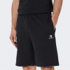 Converse Чорні чоловічі шорти  STANDARD FIT WEARERS LEFT STAR CHEV EMB SHORT con10023875-001 - зображення 4