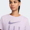 Nike Бузкова жіноча футболка  W NK DF SWOOSH FLY GRX TEE FQ6606-511 - зображення 4