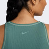 Nike Зелена жіноча майка  W NK ONE FITTED DF RIB TANK NV FN3077-361 - зображення 5