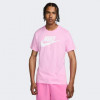 Nike Рожева чоловіча футболка  M NSW TEE ICON FUTURA AR5004-624 - зображення 1
