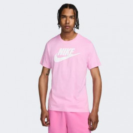 Nike Рожева чоловіча футболка  M NSW TEE ICON FUTURA AR5004-624