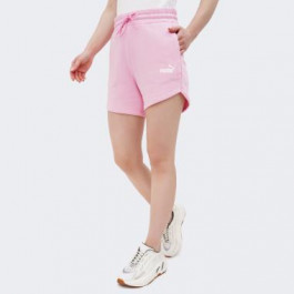 PUMA Рожеві жіночі шорти  ESS 5" High Waist Shorts TR 848339/30